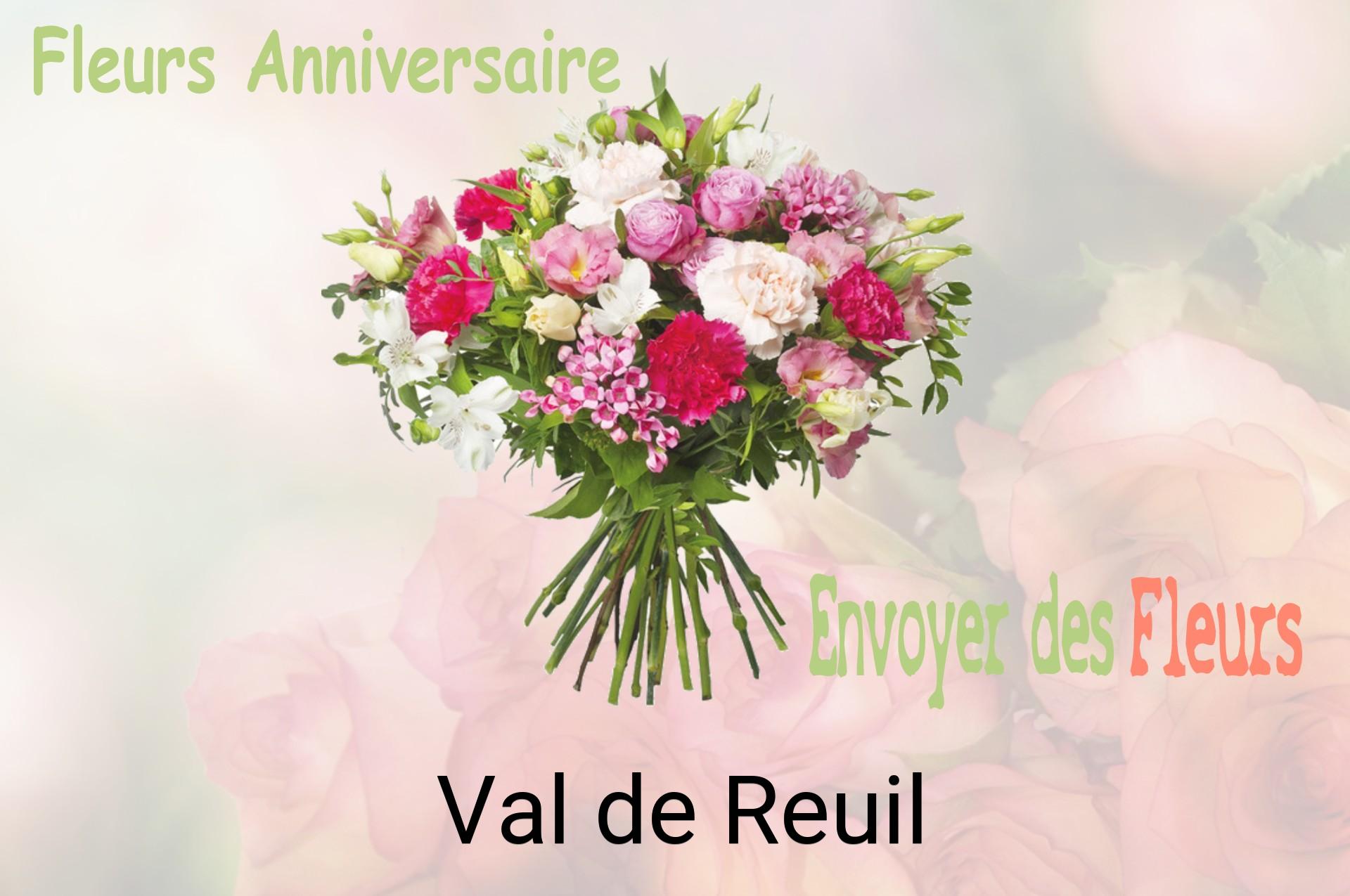 Bouquet de fleurs d’anniversaire livré à Val-de-Reuil