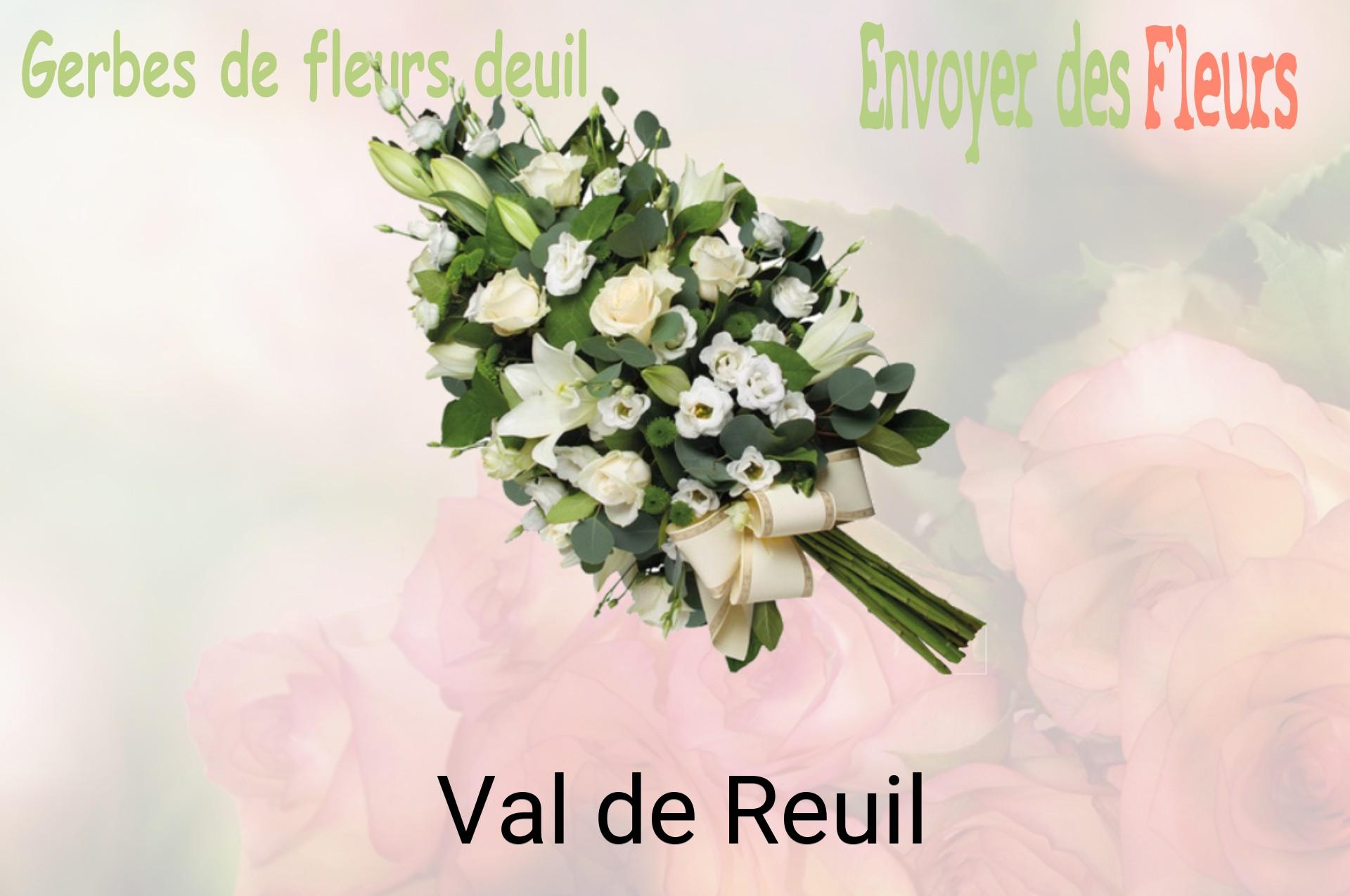 Gerbe de fleurs de deuil livrée à Val-de-Reuil